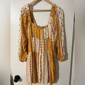 Babydoll style flower dress